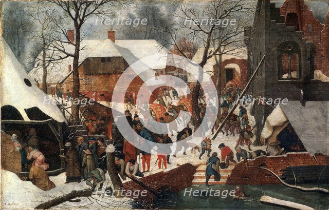 'The Adoration of the Magi', second half of the 16th century.  Artist: Pieter Brueghel the Younger