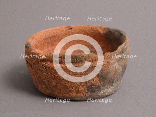 Bowl, Coptic, 4th-7th century. Creator: Unknown.