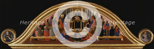 School of Thomas Aquinas, c. 1450. Creator: Strozzi, Zanobi (1412-1468).