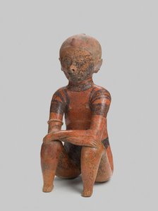 Figure of a Seated Chieftain, 100 B.C./A.D. 250. Creator: Unknown.