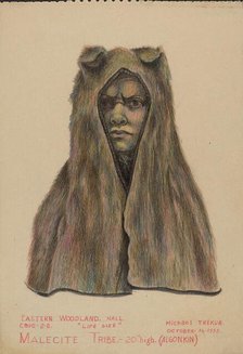 Head Dress, 1935. Creator: Michael Trekur.