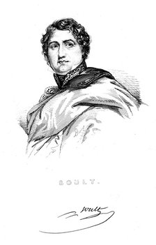 Nicolas Jean de Dieu Soult, French soldier and statesman. Artist: Unknown