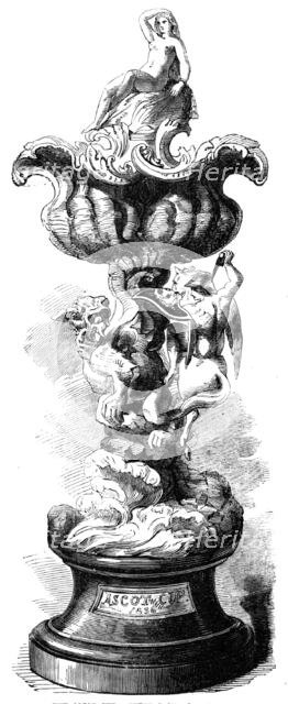 The Ascot Race Plate: the Ascot Cup - Perseus and Andromeda, 1856.  Creator: Unknown.