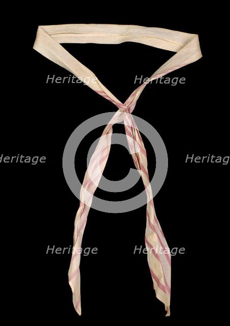 Cravat, American, third quarter 19th century. Creator: Unknown.