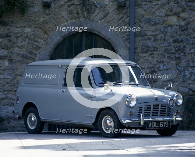 1960 Austin Mini Van. Artist: Unknown
