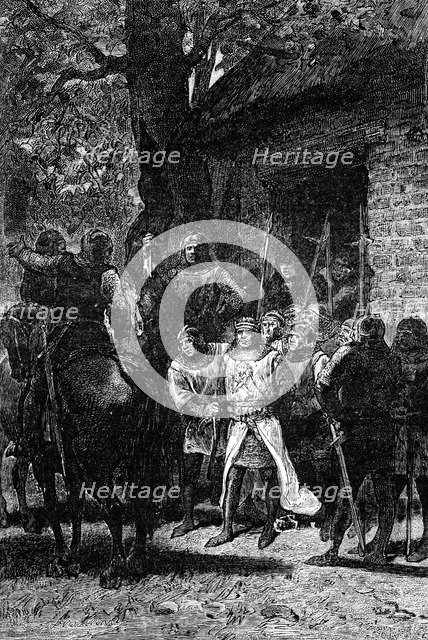 'The Capture of Richard the Lion', 1192, (1909). Artist: Unknown