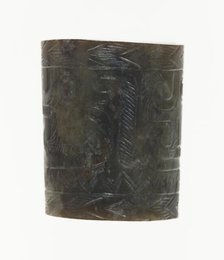 Slit Cylinder (jue), Eastern Zhou period, 7th/6th century B.C. Creator: Unknown.