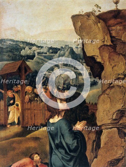 'The Agony in the Garden', detail, 1527-1530.  Artist: Pieter Coecke van Aelst