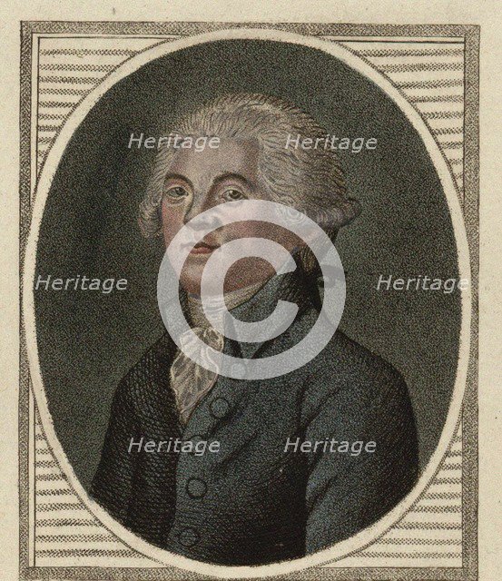 Maximilien de Robespierre (1758-1794) , 1792.