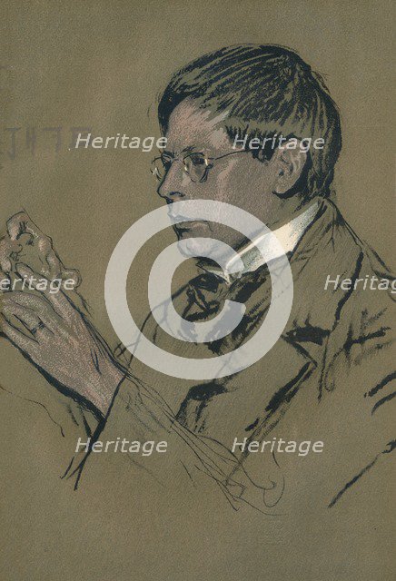 Sir George James Frampton (1860-1928), British sculptor', c1901. Artist: John Henry Frederick Bacon.