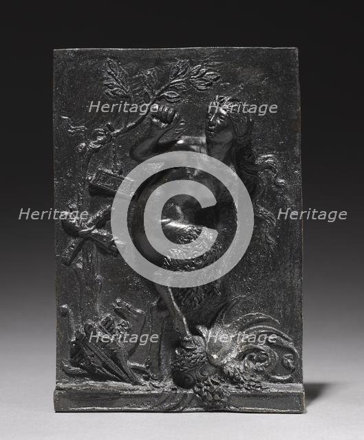 Satyress, c. 1525-1528. Creator: Giovanni Maria Mosca (Italian, 1495/99-1574).