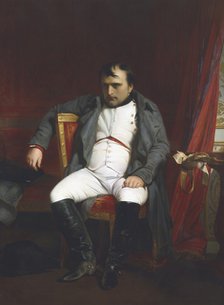 'Napoleon at Fontainebleau During the First Abdication - 31 March 1814', (1845). Artist: Paul Delaroche