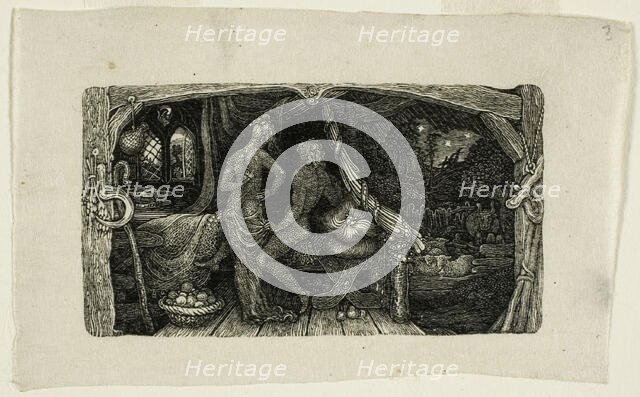 The Chamber Idyl, n.d. Creator: Edward Calvert.