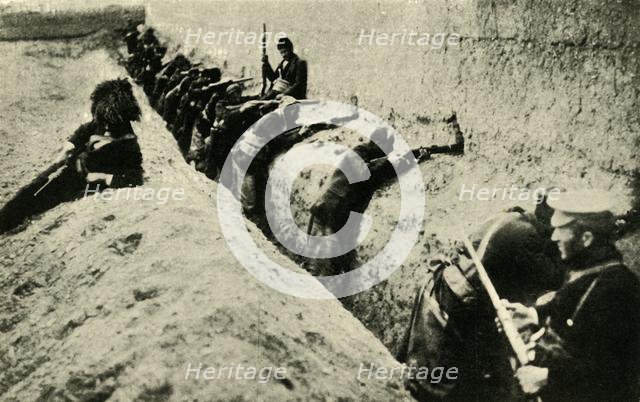 Armenians defending the city of Van, Turkey, First World War, 1915-1916, (c1920). Creator: Unknown.