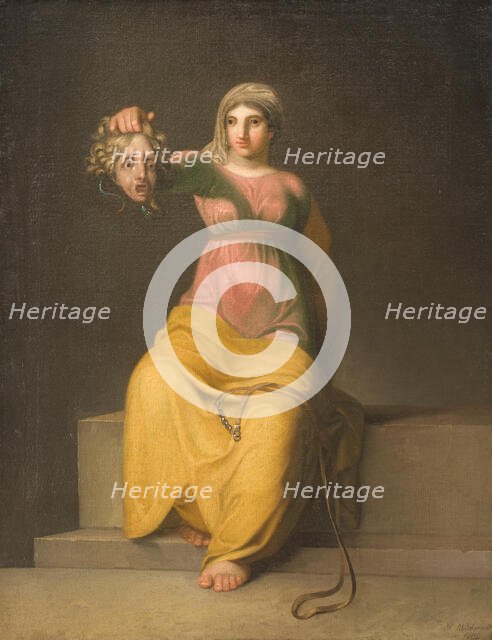Theology. Allegorical Figure, 1800. Creator: Abildgaard, Nicolai Abraham (1743-1809).