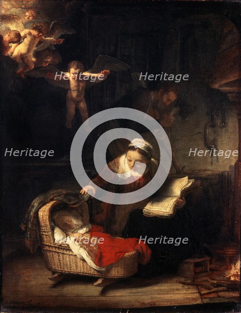 'The Holy Family', 1645.  Artist: Rembrandt Harmensz van Rijn    