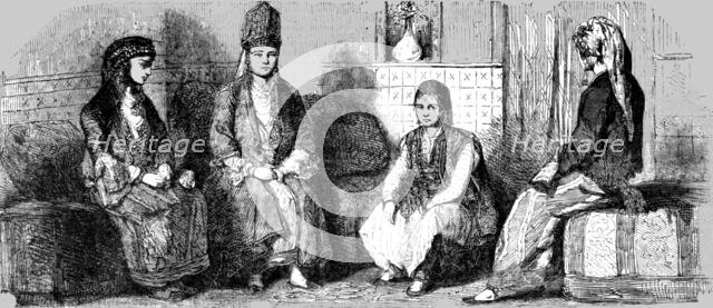 'Costumes of the Women of Sinope - Marriage Dress of a Greek Female, 1854, Creator: Unknown.