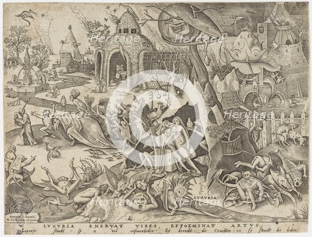 Luxuria or Lust, 1558.