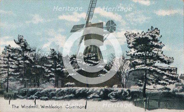 'The Windmill, Wimbledon Common', c1910.
