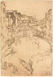 The Bridge, 1879/1880. Creator: James Abbott McNeill Whistler.