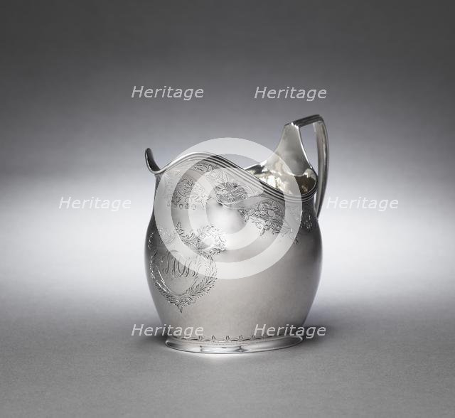 Tea Service (Creamer), 1807. Creator: Anne Bateman (British, 1748-1813); Peter Bateman (British, 1740-1825); William (I) Bateman (British, 1774-1850).