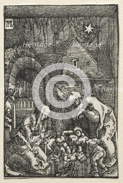 The Fall and Redemption of Man: The Nativity, c. 1515. Creator: Albrecht Altdorfer (German, c. 1480-1538).