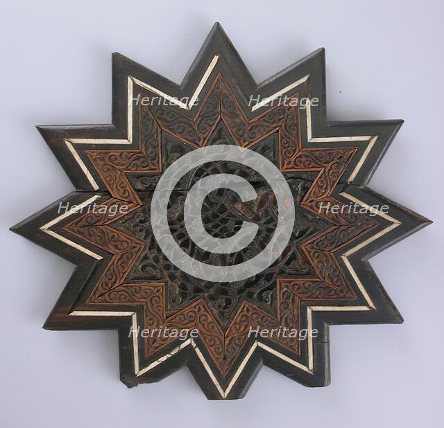 Panel from a Minbar, Egypt, 13th-14th century. Creator: Unknown.