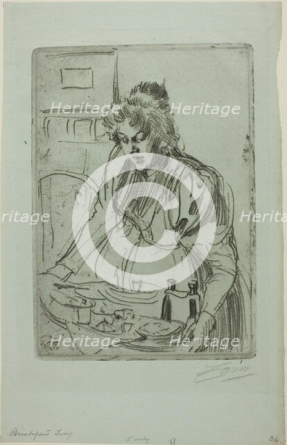 The Breakfast, 1898. Creator: Anders Leonard Zorn.