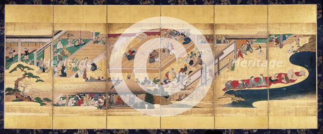 Noh Play: Funa Benkei, about 1660. Creator: Unknown.