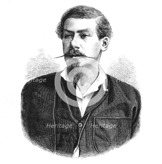 'Captain Sartorius', c1880. Artist: Unknown.