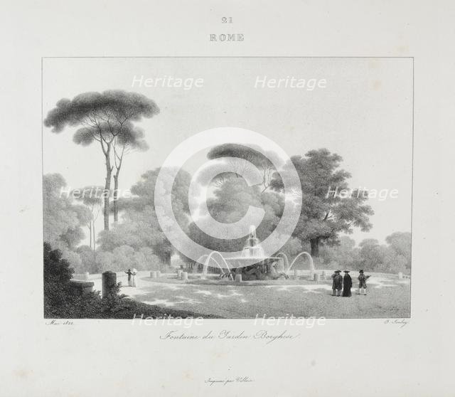 Voyage en Italie en 1822, 1833. Creator: Jean-Baptiste Isabey (French, 1767-1855).