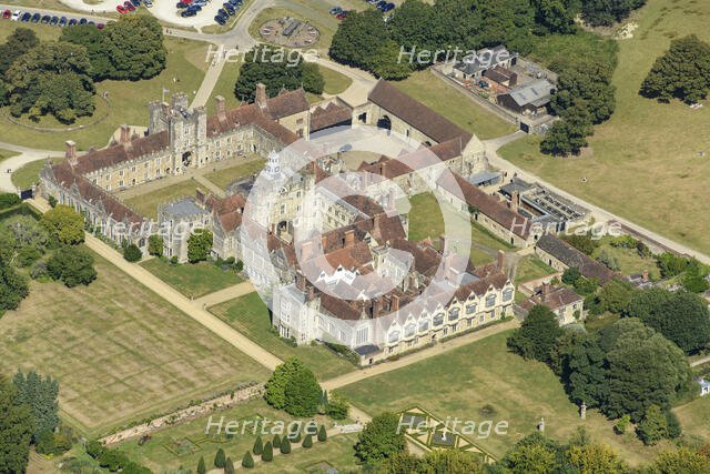 Knole country house and former archbishop's palace, Kent, 2024. Creator: Damian Grady.