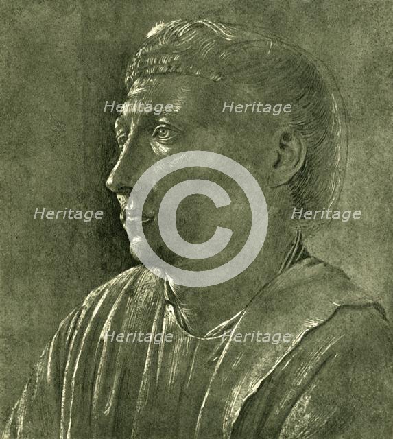 Bust of a cleric, c1450, (1943). Creator: Fra Angelico.
