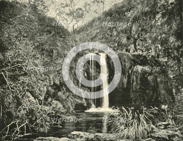 'Back Creek Falls, Buchan River, Victoria', 1901. Creator: Unknown.