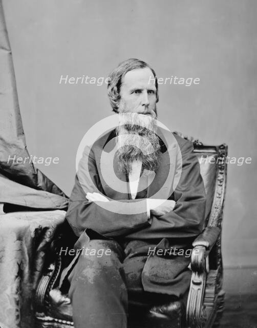 William Hanford Upson of Ohio, between 1860 and 1875. Creator: Unknown.