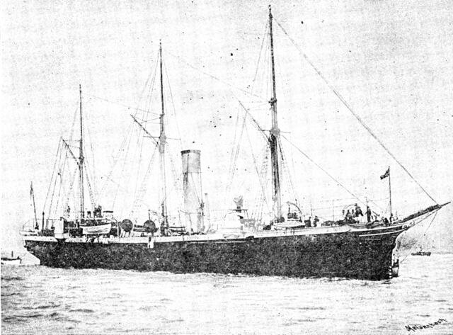 H.M.S. Brisk, 1890. Creator: Unknown.