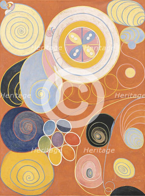 Group IV, No. 3, The Ten Largest, Youth, 1907. Creator: Hilma af Klint (1862-1944).