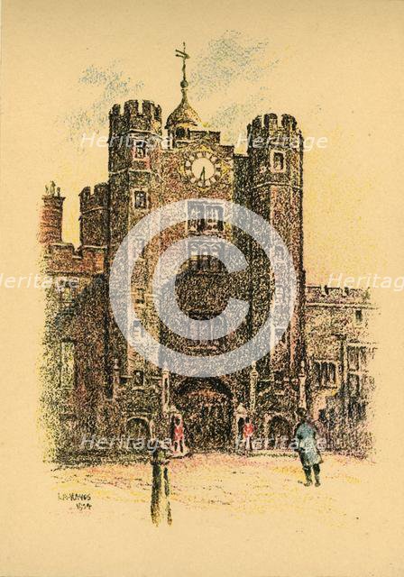 'St. James' Palace', 1924. Creator: L A Hayes.