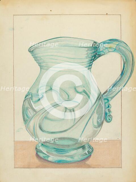 Pitcher, 1935/1942. Creator: S. Brodsky.