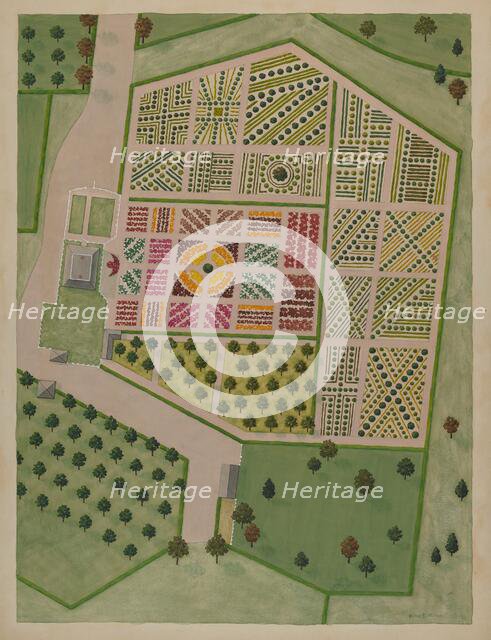 Nicholas Bayard Estate, c. 1936. Creator: Helen Miller.