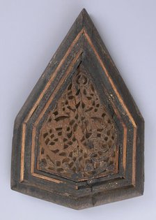 Panel from a Minbar, Egypt, 13th-14th century. Creator: Unknown.