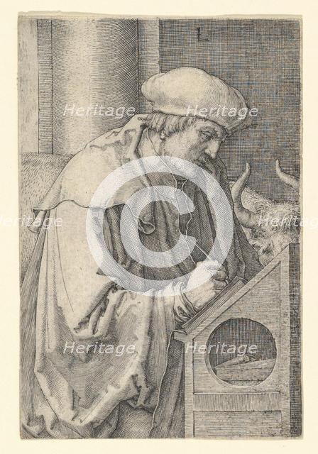 St. Luke, 1518. Creator: Lucas van Leyden.