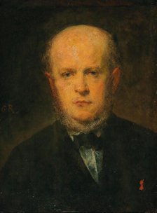 Portrait of Adolph Menzel (1815-1905), 1867. Creator: Ricard, Louis-Gustave (1823-1872).