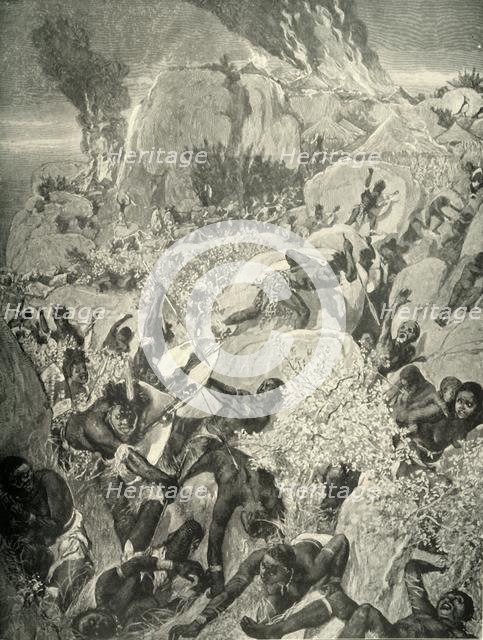 'A Matabele Raid in Mashonaland', 1900. Creator: William Small.