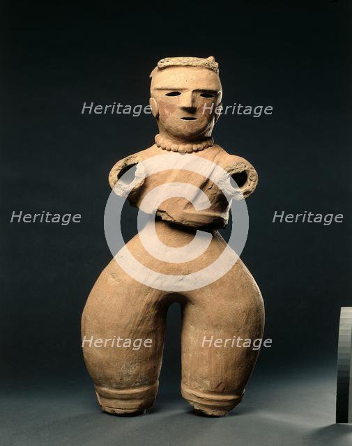 Haniwa Figure of a Female, c. 500s. Creator: Unknown.