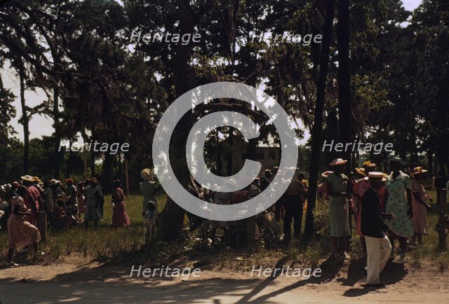 A Fourth of July celebration, St. Helena's Island, S.C., 1939. Creator: Marion Post Wolcott.