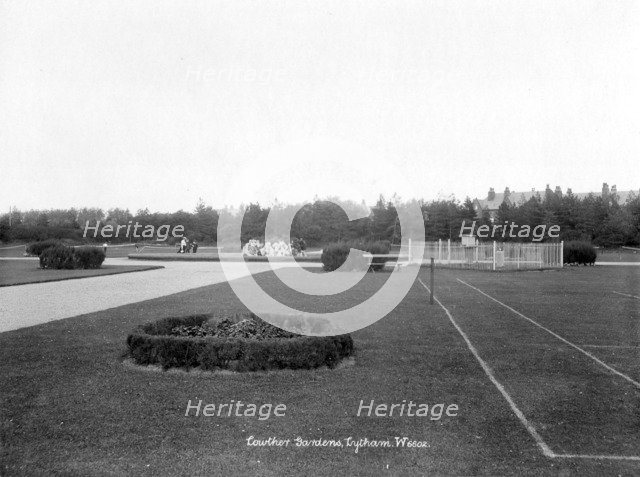 Lowther Gardens, Lytham St Anne's, Lancashire, 1890-1910. Artist: Unknown