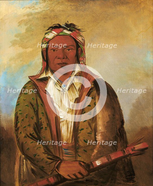 Shee-náh-wee, 1830. Creator: George Catlin.