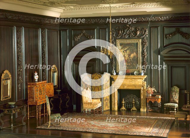 E-4: English Drawing Room of the Late Jacobean Period, 1680-1702, United States, c. 1937. Creator: Narcissa Niblack Thorne.
