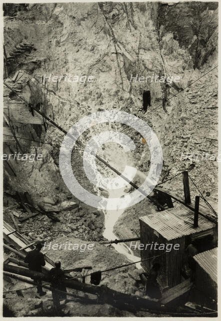 Bloomdale China Clay and Stone Works, St Stephen-in-Brannel, Cornwall, 1919-1936. Creator: Unknown.